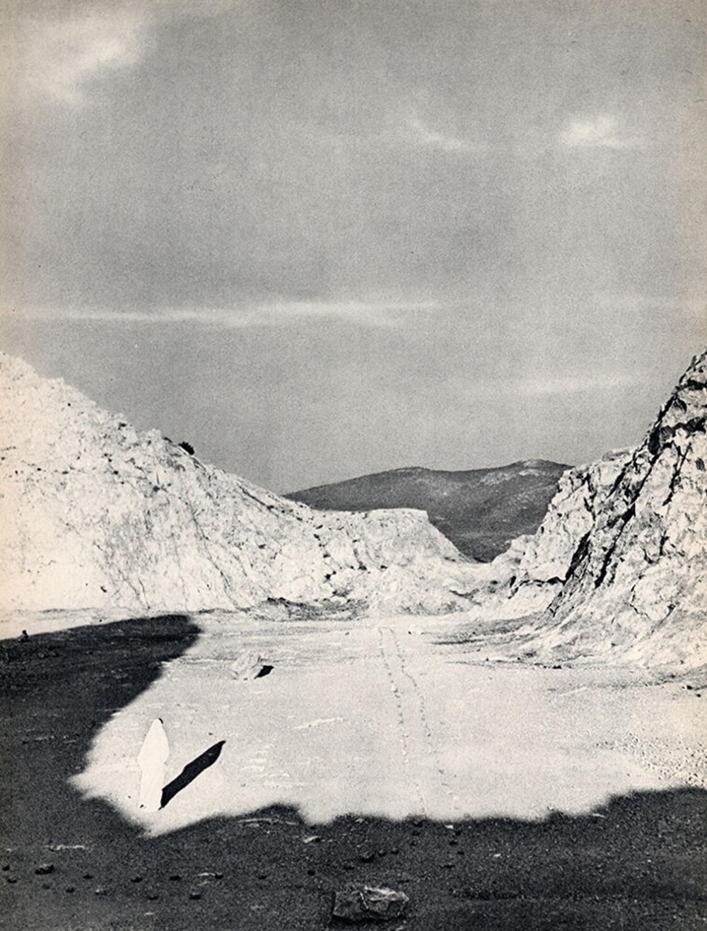 Artwork by Herbert List, Mythological Mirages on Mt. Lycabettus, Made of Photogravure