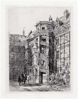 Staircase of Francis I - Ernest George