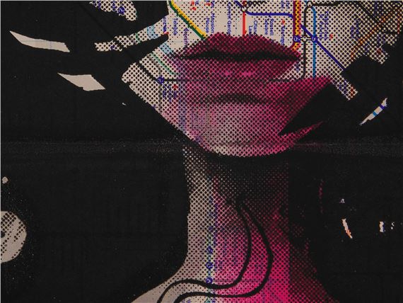 Miss Bugs | Lost Her on the Tube (Snub Nose Print (2010) | MutualArt