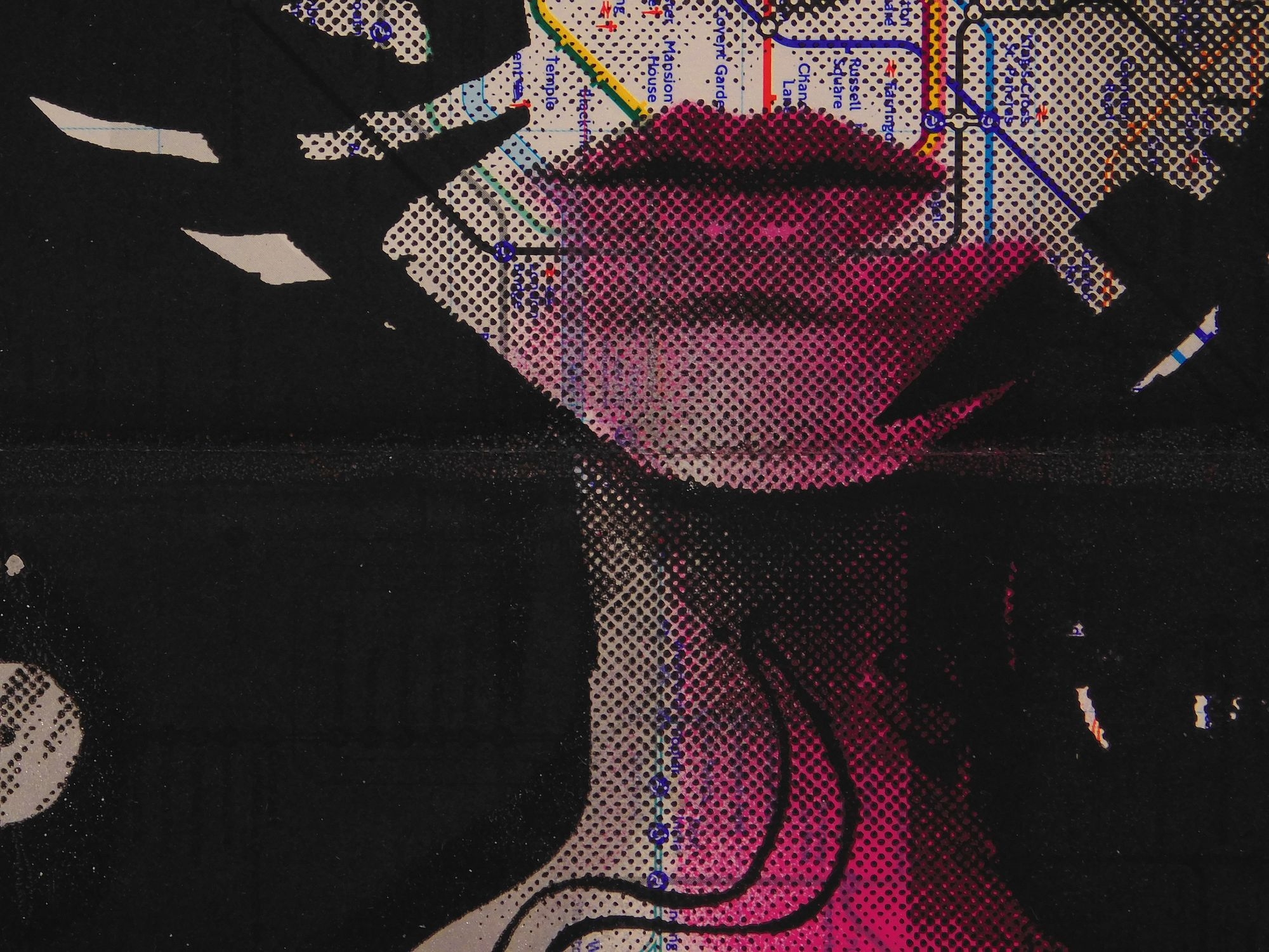 Miss Bugs | Lost Her on the Tube (Snub Nose Print (2010) | MutualArt