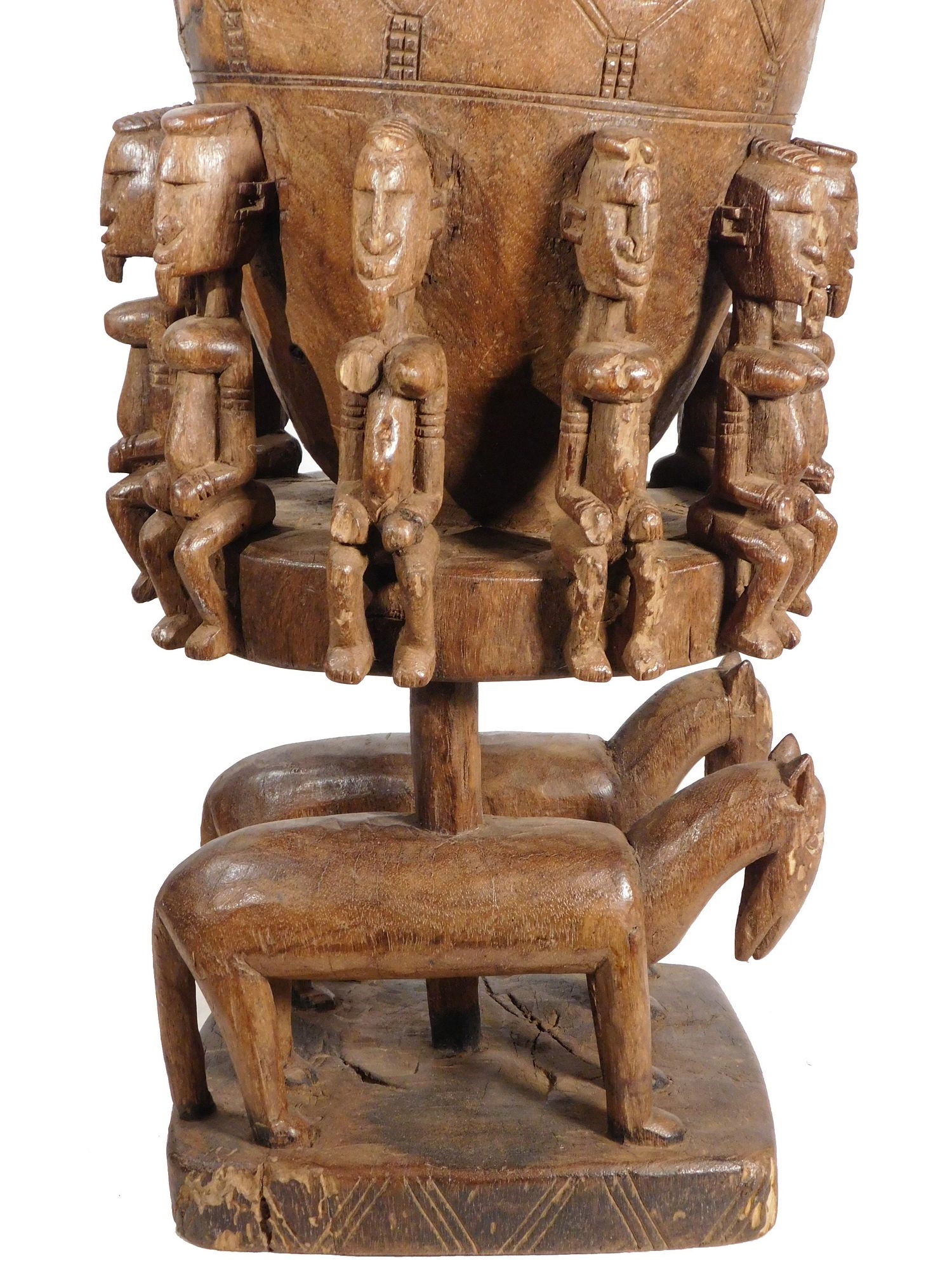 African School, 20th Century | African Tribal Ritual Vessel with ...
