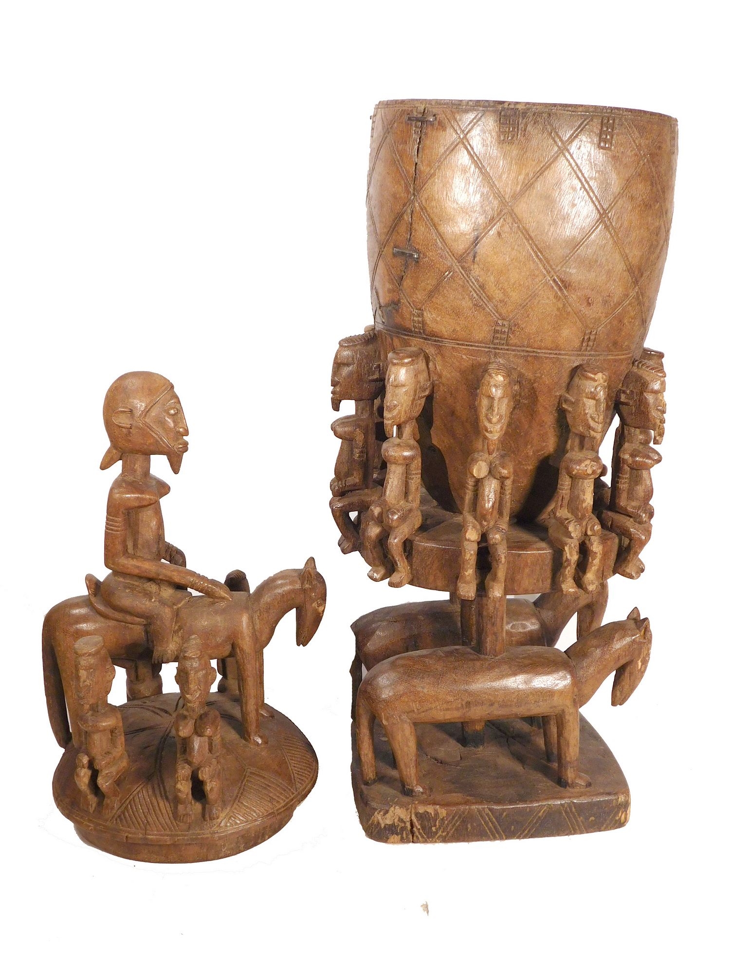 African School, 20th Century | African Tribal Ritual Vessel with ...