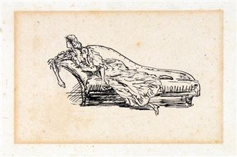 Ohne Titel (zu: Barey d’Aurevilly, Teufelskinder