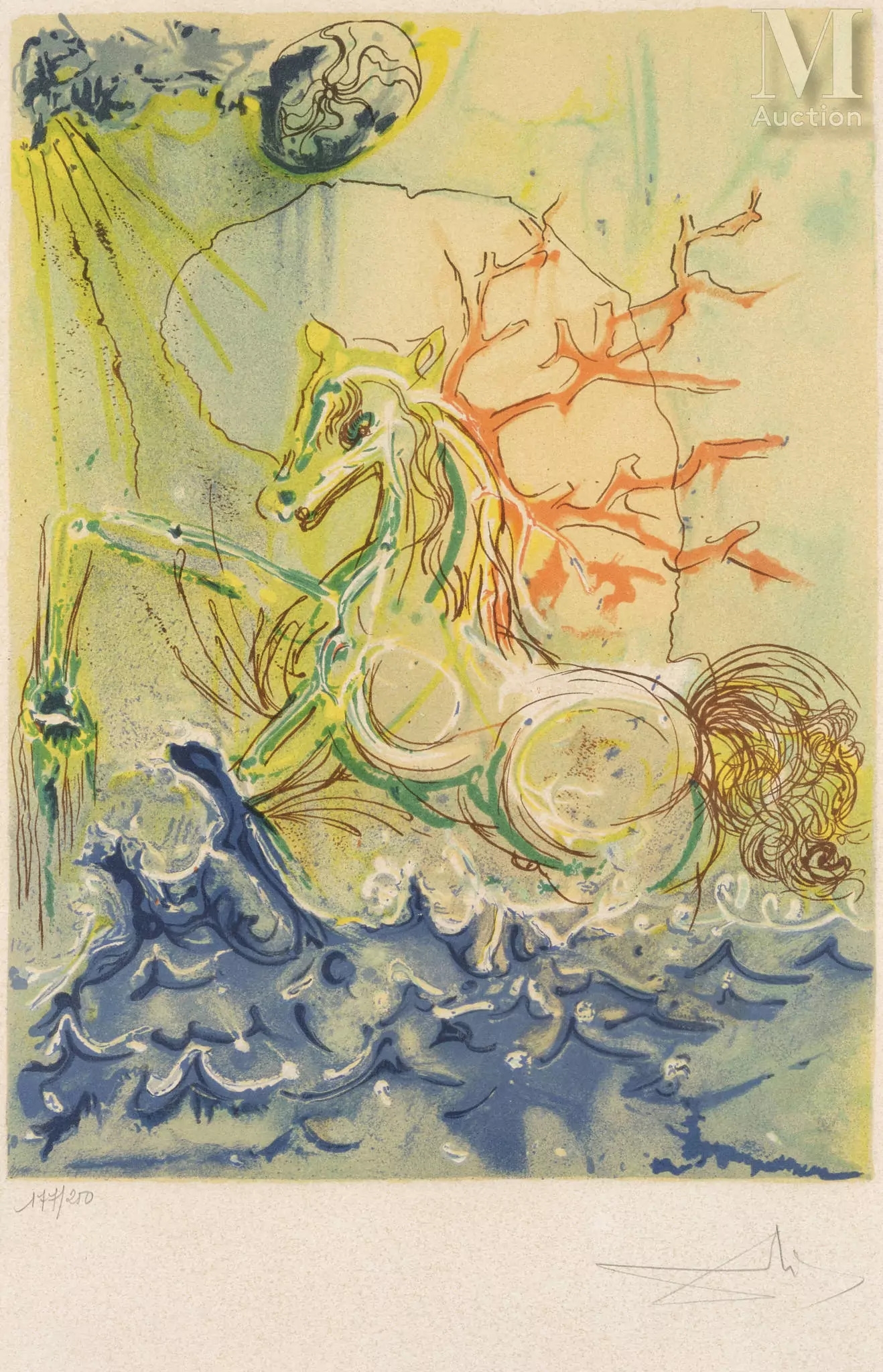 Salvador Dalí | Cheval Neptune | MutualArt