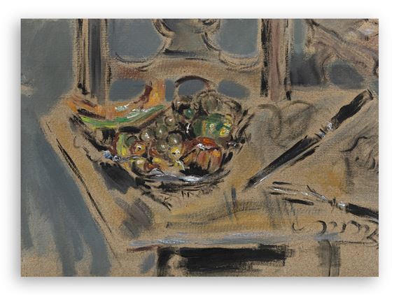 Natura morta con frutti by Filippo de Pisis, 1943