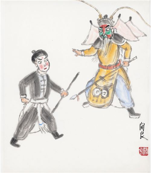 OPERA FIGURES - Guan Liang