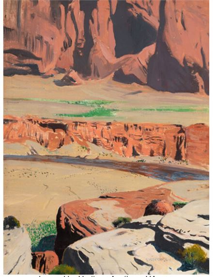 James Swinnerton | Marsh Pass in Northern Arizona | MutualArt