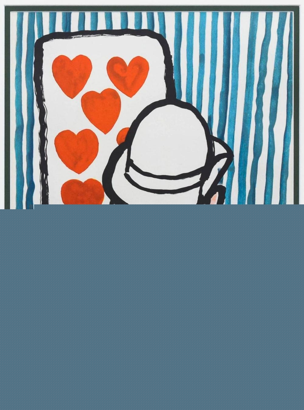 Artwork by Alexander Calder, DLM212 - Joueurs de cartes II, Made of Lithograph