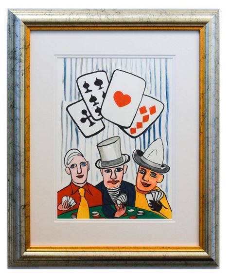 DLM212 - Joueurs de cartes I - Alexander Calder