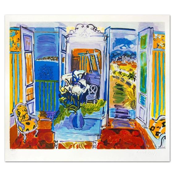 Interieur A La Fenetre Ouverte - Raoul Dufy