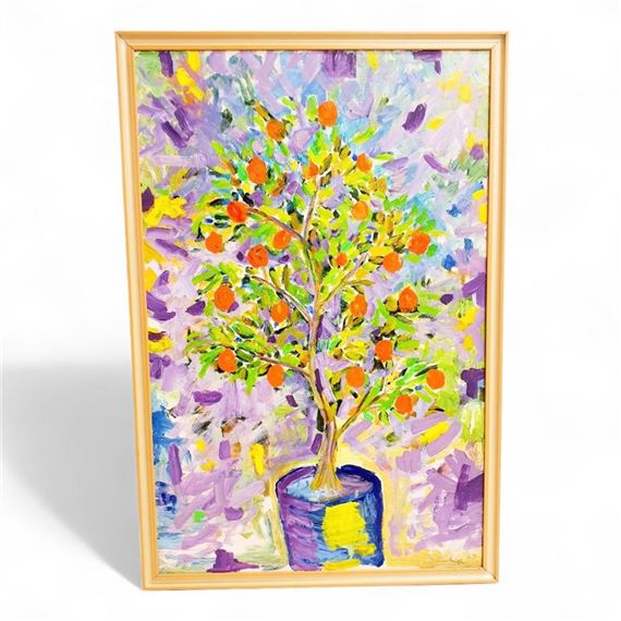 A CITRUS TREE IN A POT - Ian Duvenhage