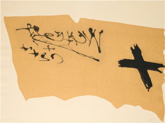 Grafisme sobre paper - Antoni Tàpies