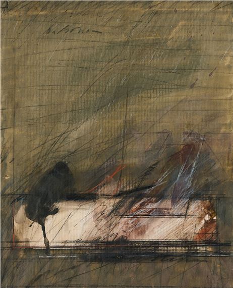 FARB-ZEICHNUNG - Karl Fred Dahmen