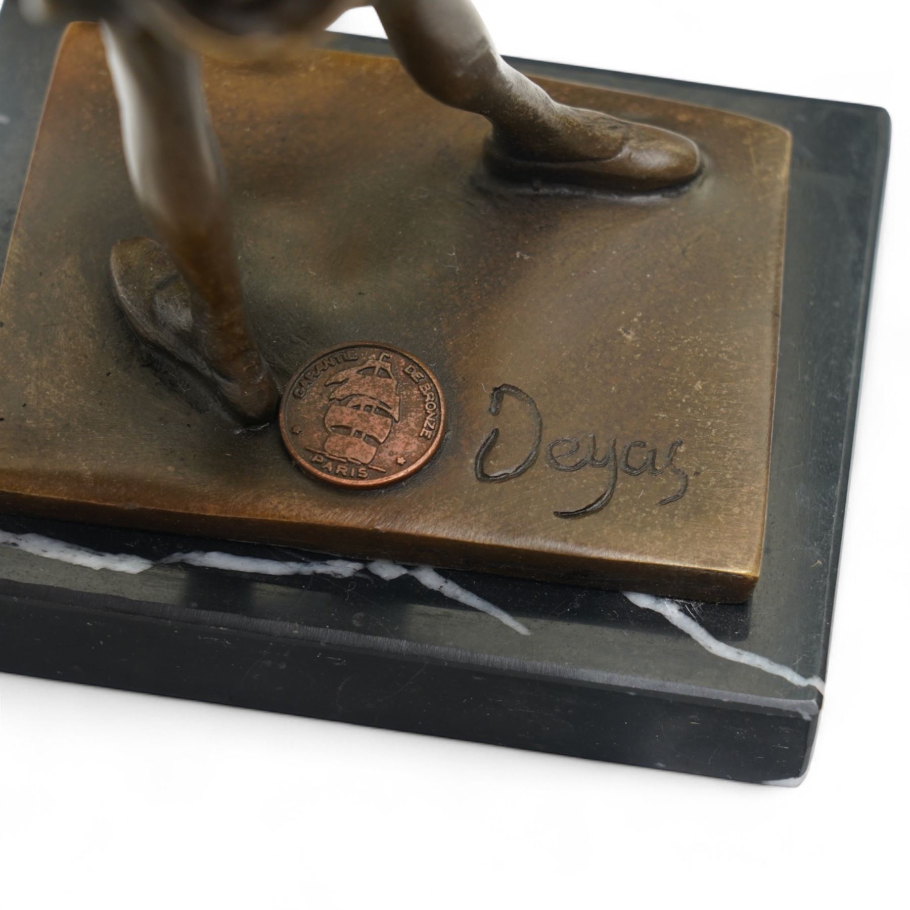 Artwork by Edgar Degas, La Petite Danseuse de Quatorze Ans, Made of Bronze