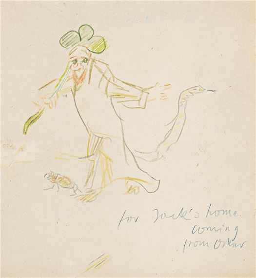 St.Patrick by Oskar Kokoschka, Vor 1957