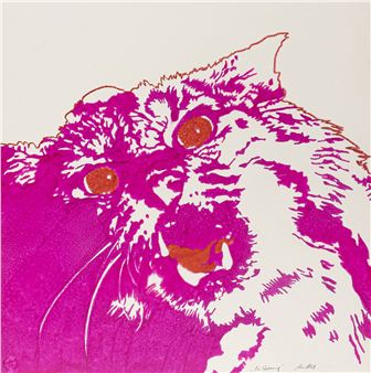 Die Warnung; Vorstehhund - Karl Heinz Krüll