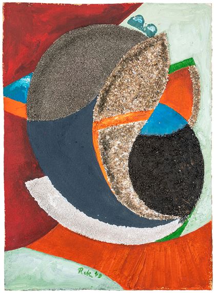 Alfred Reth | Geometrische Komposition (1949) | MutualArt