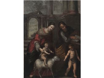 Holy Family with the infant John
