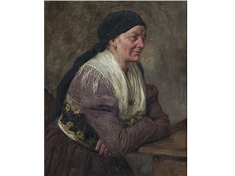 Seated Peasant Woman