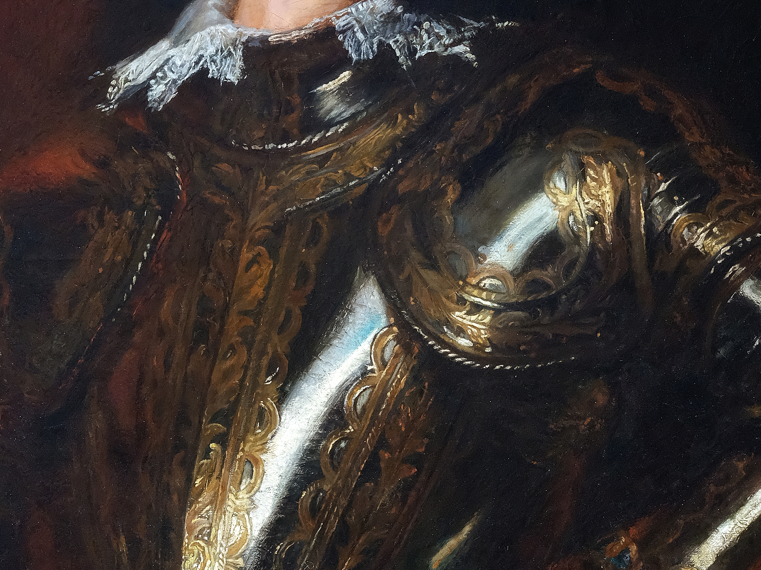 Anthony van Dyck | Portrait of a young military commander (19th Century ...