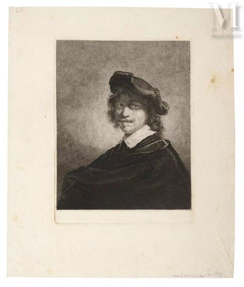 Willem Drost | Portrait d’un vieil homme inconnu dans un fauteuil d ...