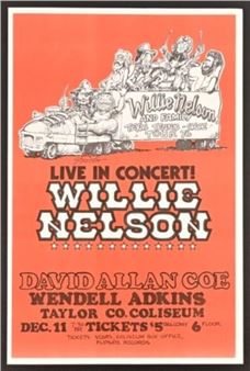 THE MIKE CRAWFORD ESTATE CONCERT POSTER AUCTION - Burley Auction Gallery