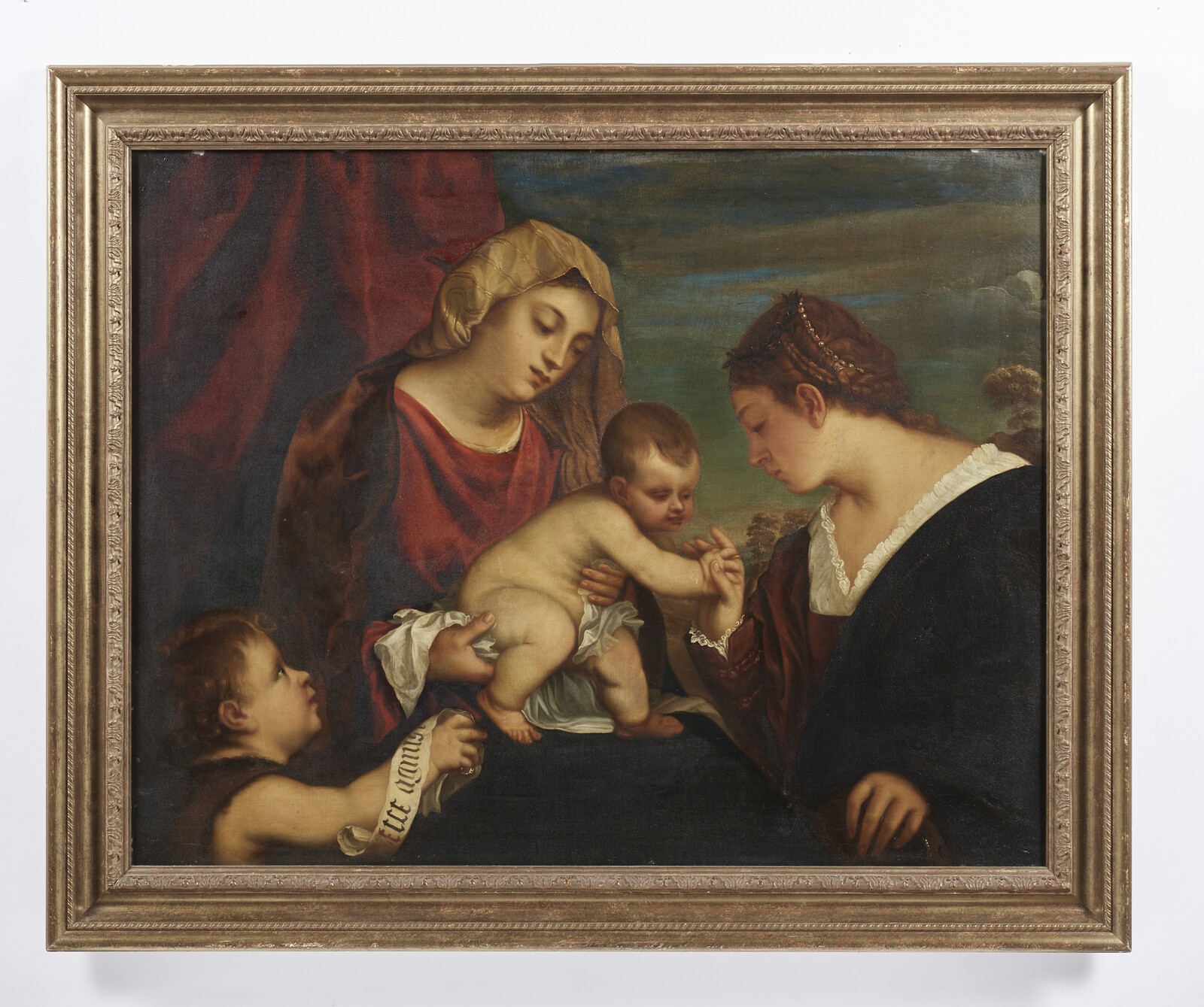 Francesco Vecellio | Mystical Marriage of Saint Catherine | MutualArt