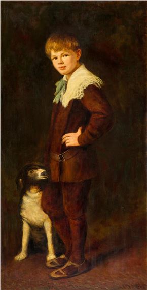 Portrait of the artist’s son John [Sydney by Frederick McCubbin, 1903