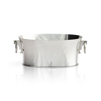 a sterling silver bowl with handles, Gävle 1989