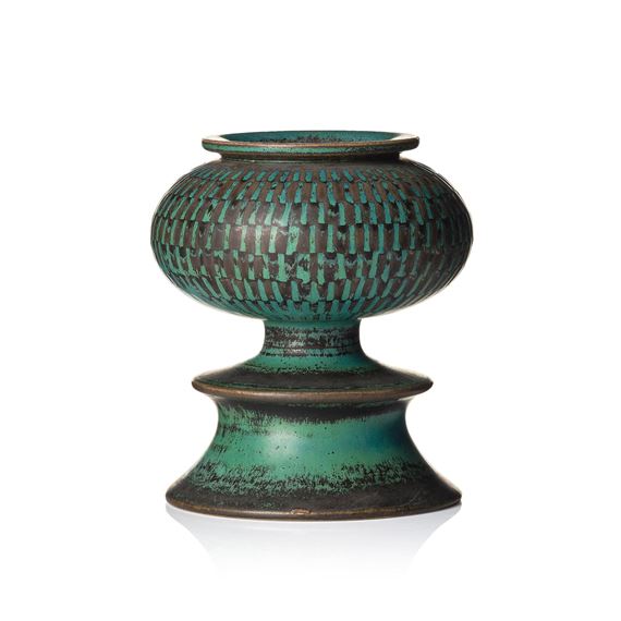 a stoneware vase, Gustavsberg Studio 1962