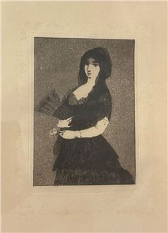 Exotic flower - Édouard Manet