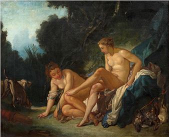 Diane sortant du bain, d'après François Boucher - James Abbott McNeill Whistler