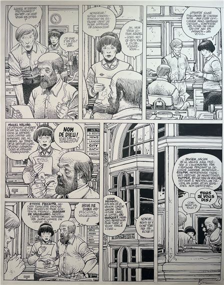 Bilal - Les Phalanges De L'Ordre Noir - BD Originale 1980 - État Très Bon