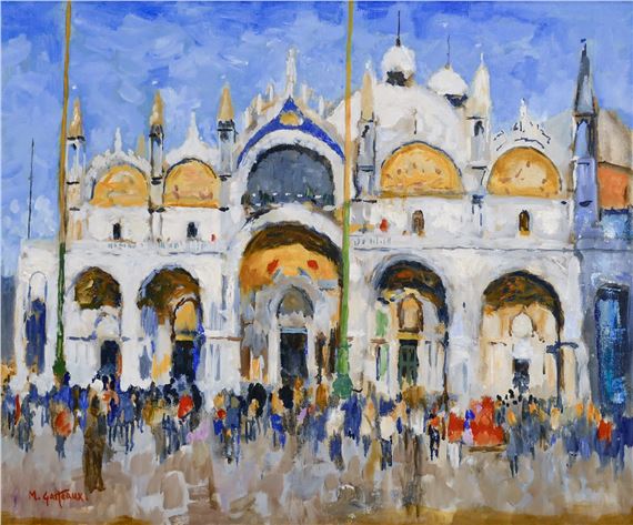 San Marco, Venice by Marcel Gatteaux