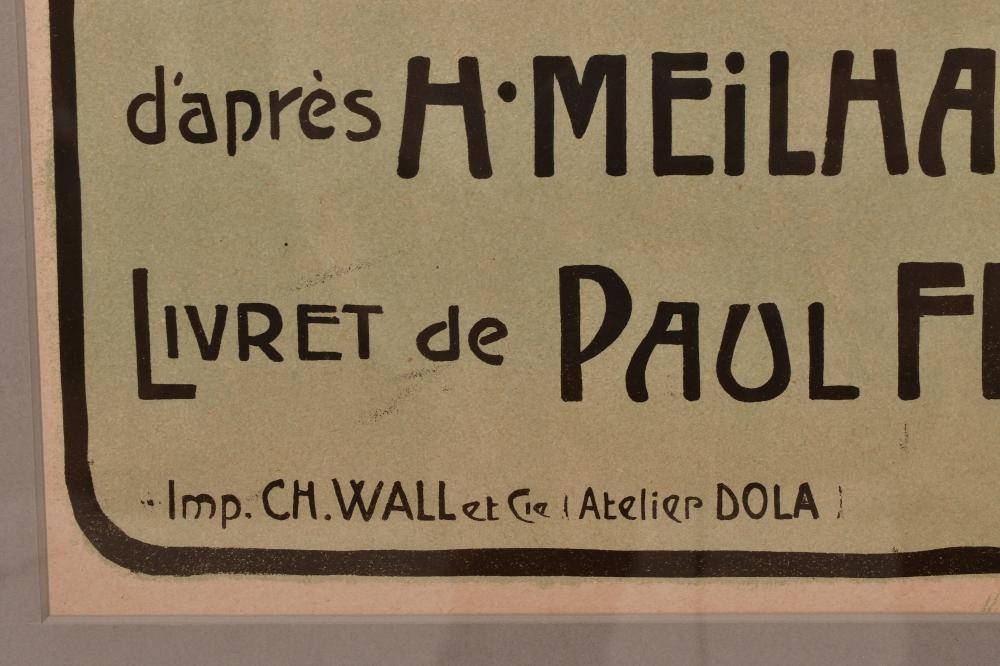 Artwork by Georges Dola, La Chauve Souris Lithograph Poster, Made of Lithograph Poster