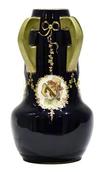 Amphora Four-Handled Vase