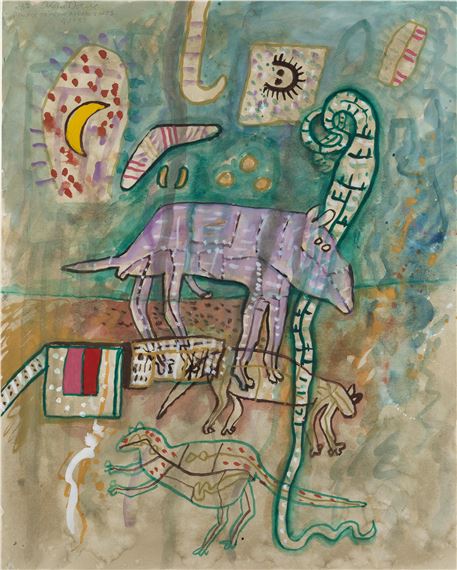 Homage to Homo Australis No.23 - Alan Davie