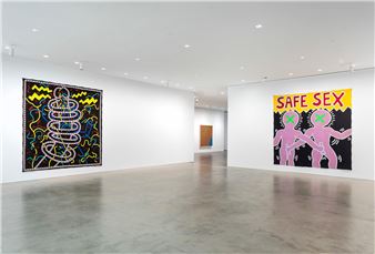 Liberating the Soul: Keith Haring’s Canvas Carnival of Life and Loss at Gladstone, NYC (Article & Video)