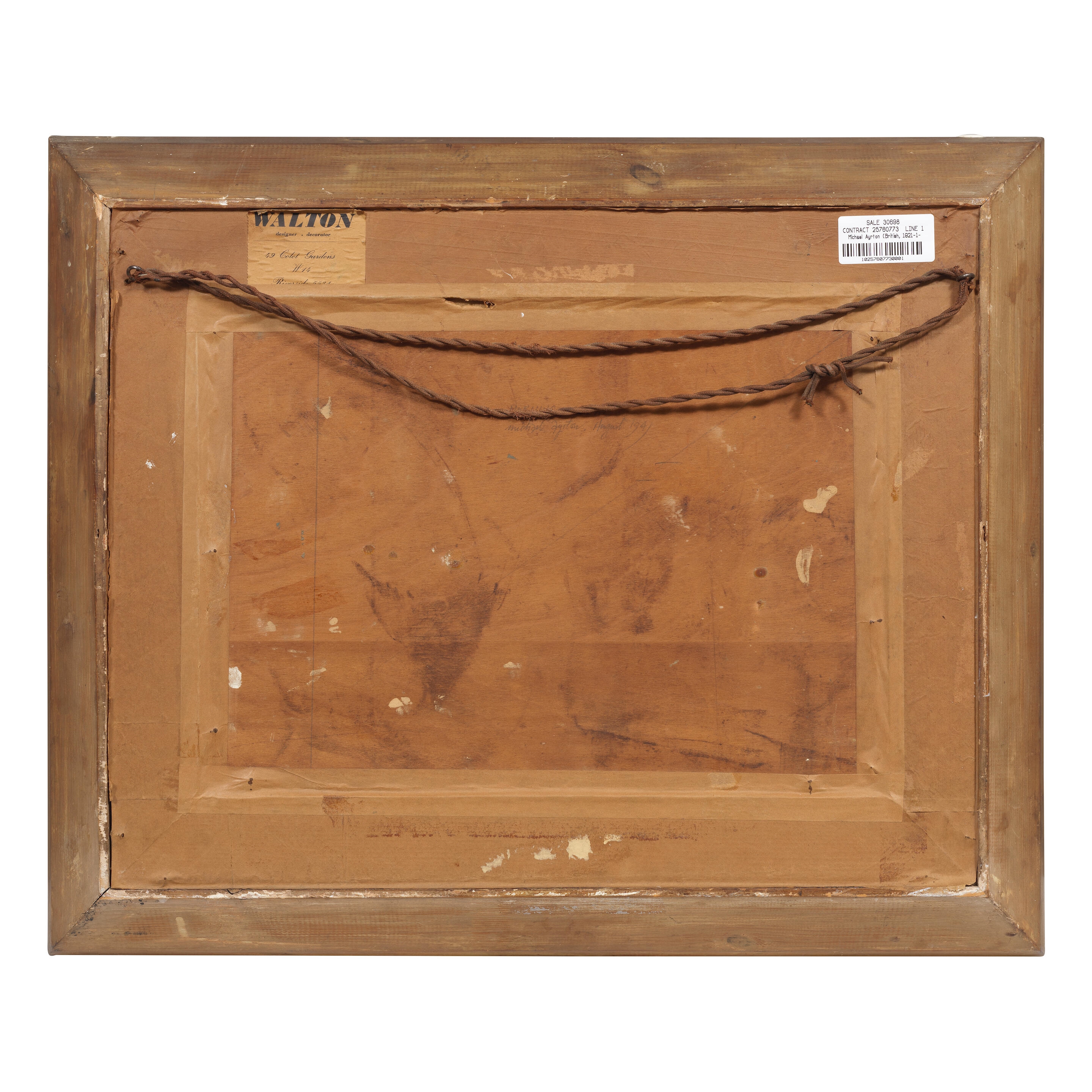 Artwork by Michael Ayrton, Morning, Ischia, Made of oil on board