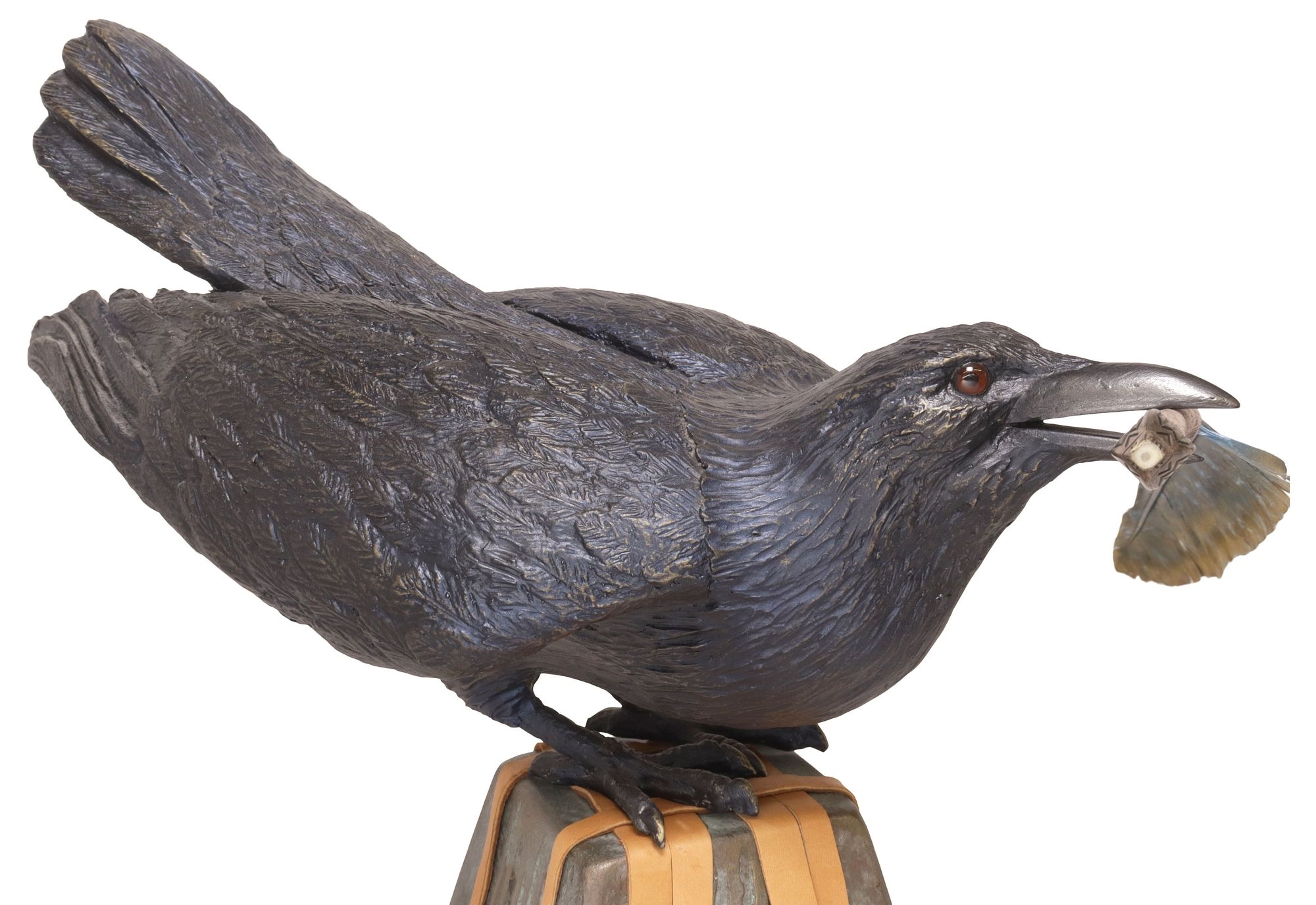 Peter Berryman | Southwest Raven Totem Sculpture (2002) | MutualArt
