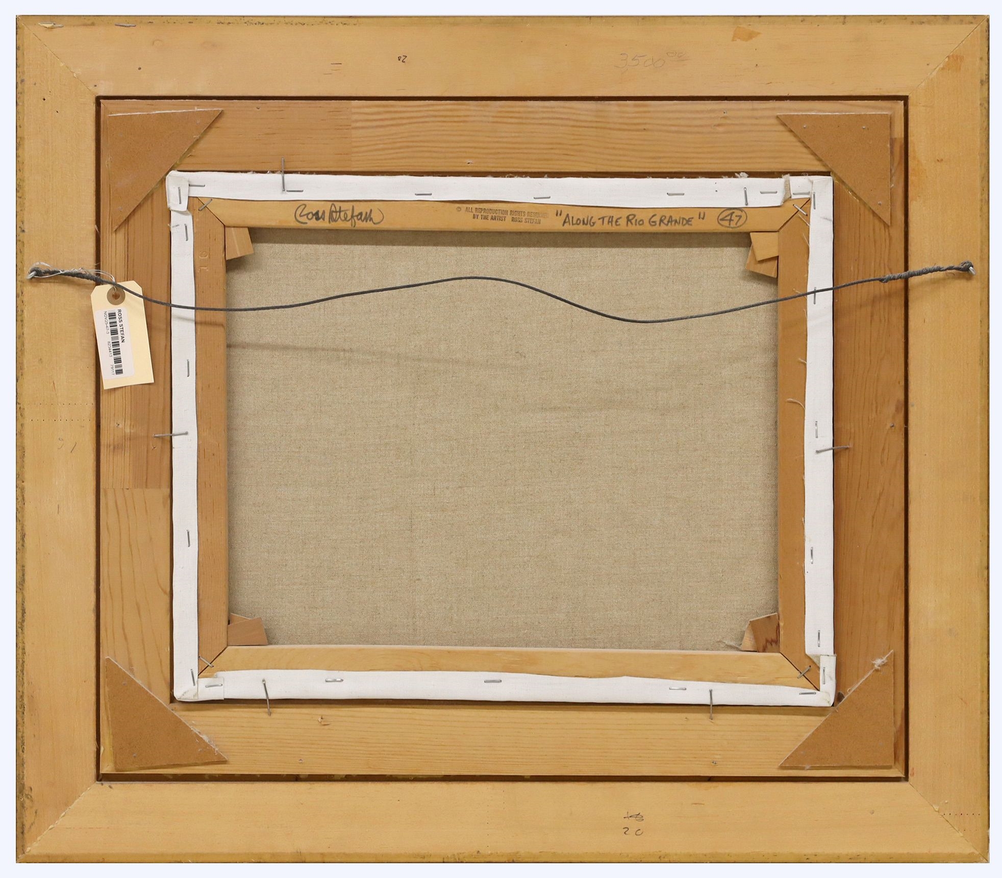 Artwork by Ross Stefan, Along the Rio Grande, Made of Oil On Canvas