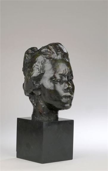 Auguste Rodin | Head of Hanako, type A (1907) | MutualArt