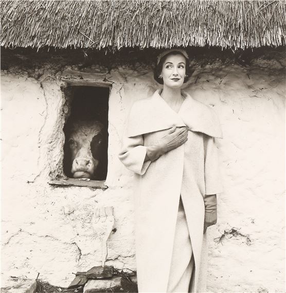 Wenda in Coat by Sybill Connolly by Norman Parkinson, 1954