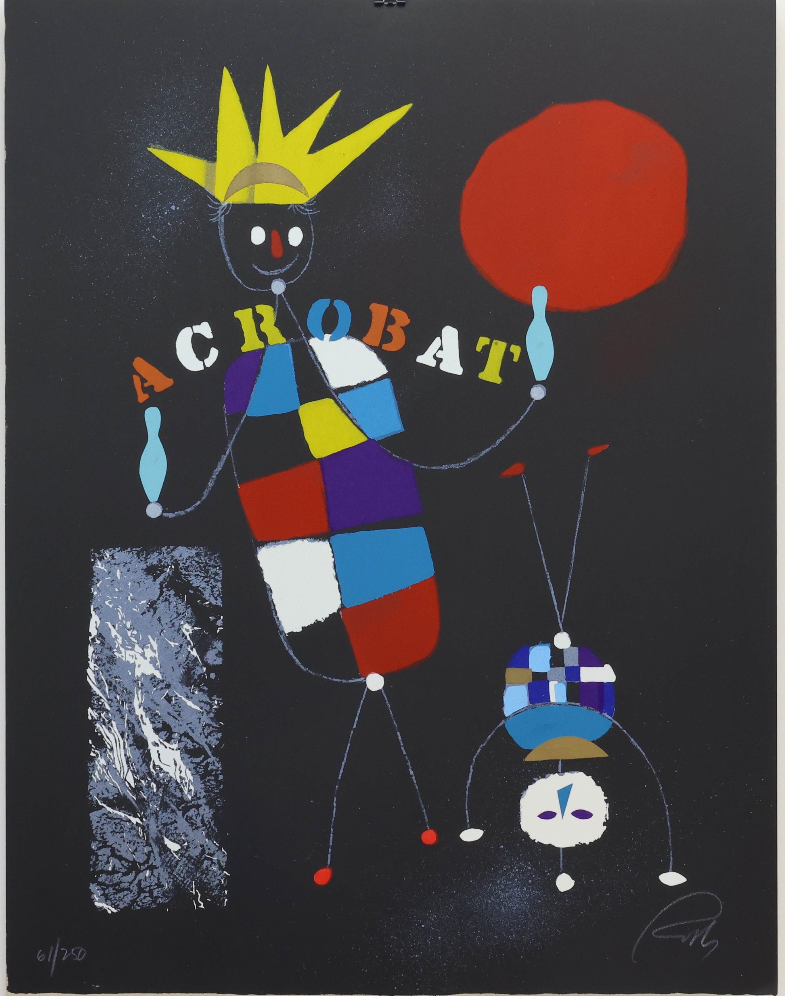 Wolfgang Roth | Grouping of 6 circus themed screen prints (1973 ...