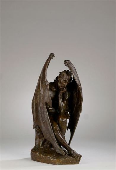 Satan by Jean-Jacques Feuchere, 1833