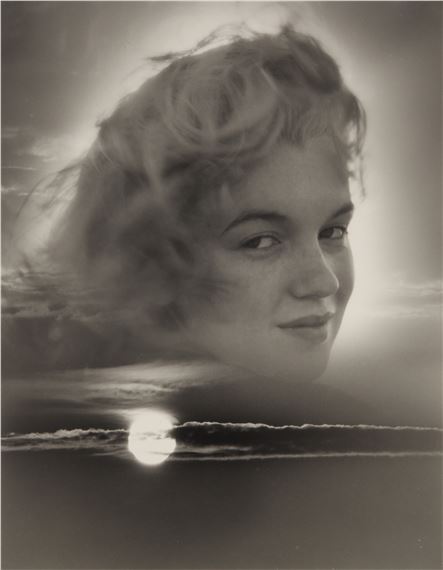 Marilyn Monroe at Sunset by Andre de Dienes, c.1946
