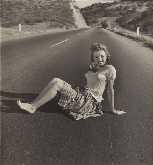 Marilyn on the Beach by Andre de Dienes, 1949