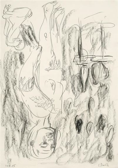 Untitled by Georg Baselitz, 1985