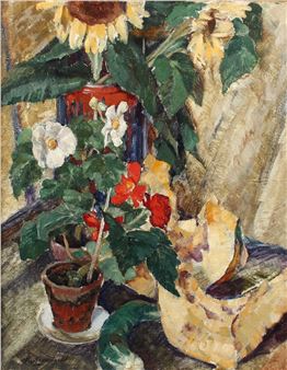 Still life with melon