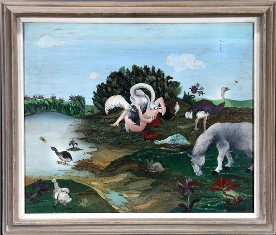R. Olivier | After Leda and the Swan | MutualArt